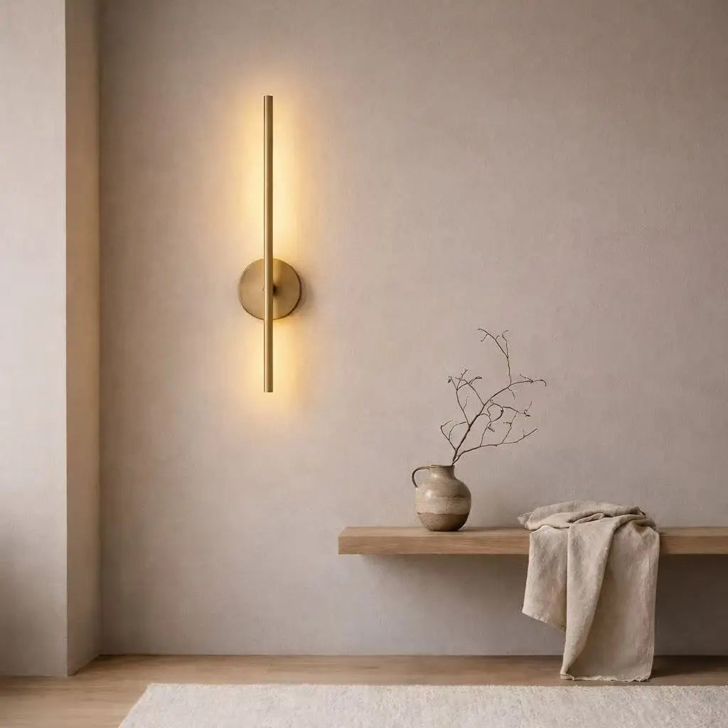 Applique Murale de Douche doree