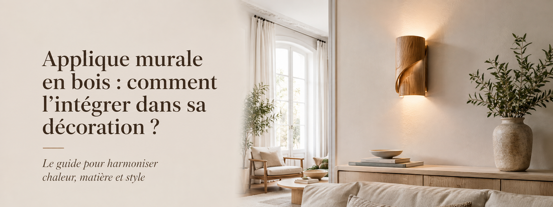 Applique murale en bois : comment l’intégrer dans sa décoration ?