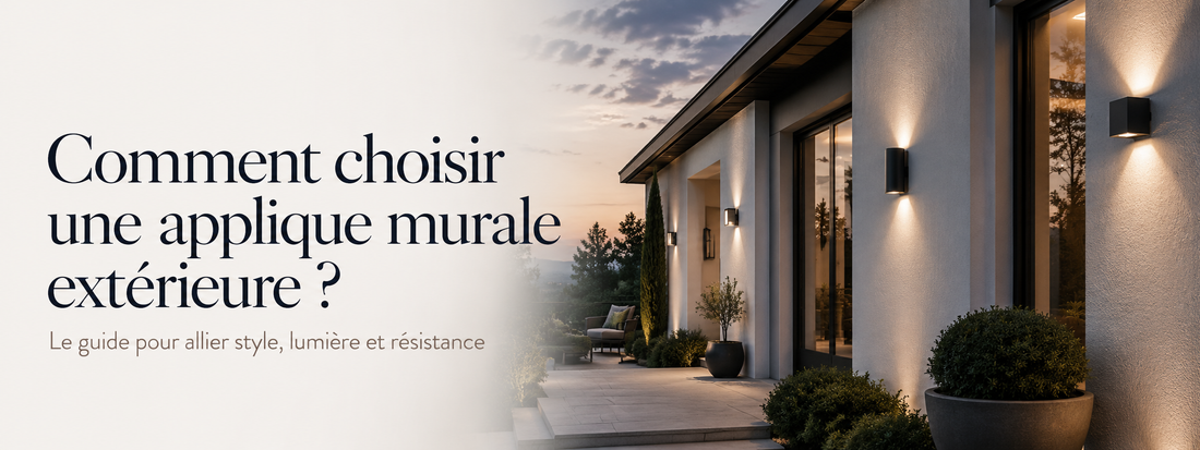 Comment choisir une applique murale extérieure ?
