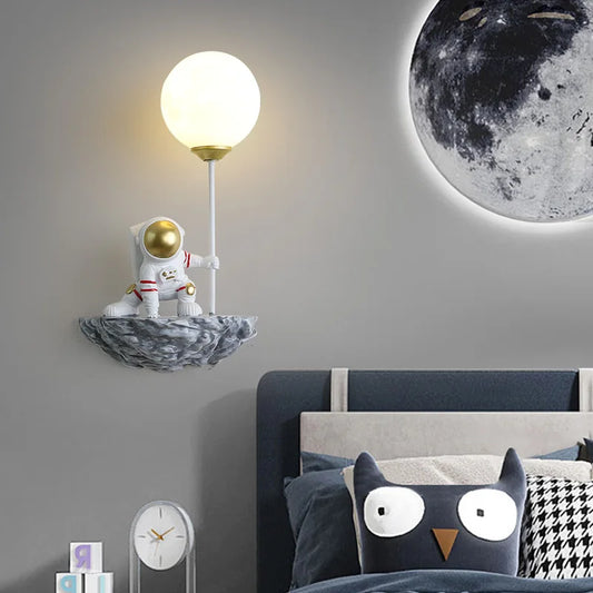 Applique Mural Chambre Garcon astronaute