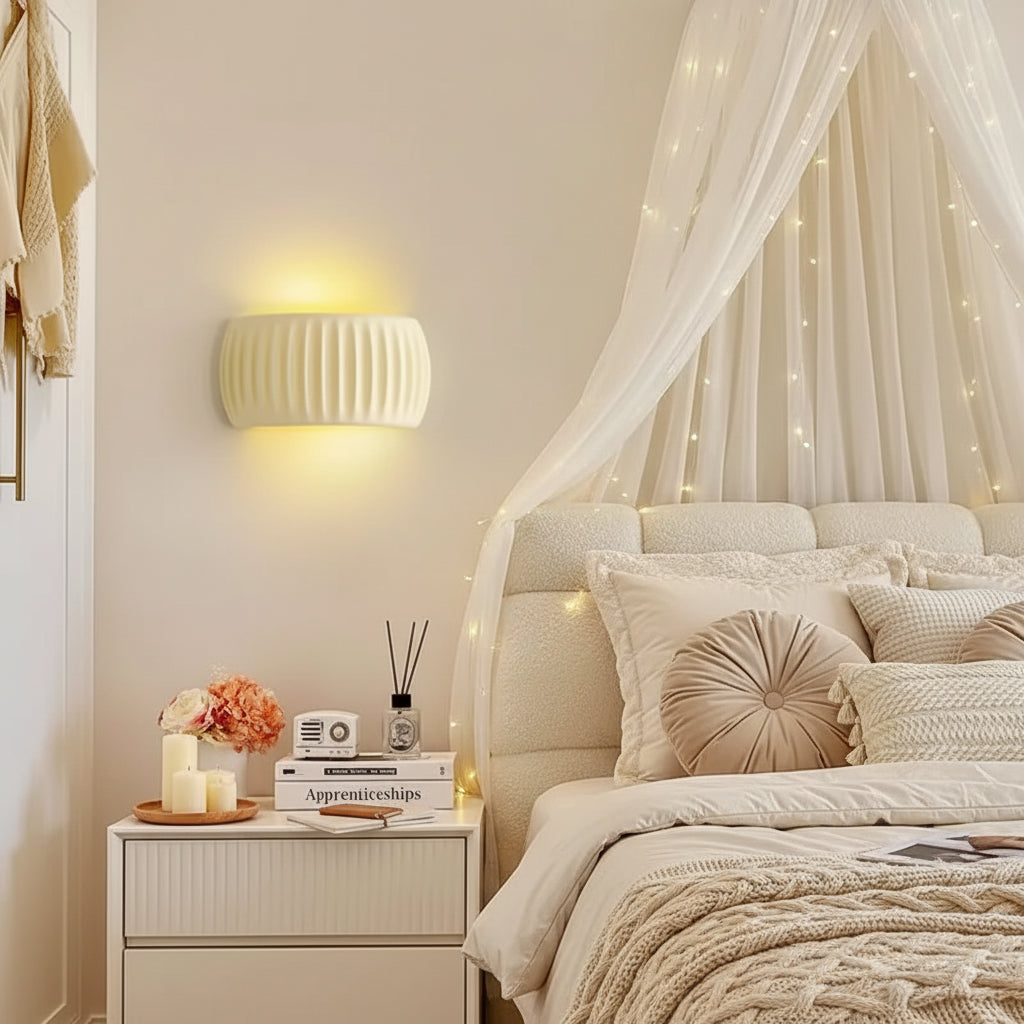 Applique Murale Chambre Fille Ado Rose Blanc