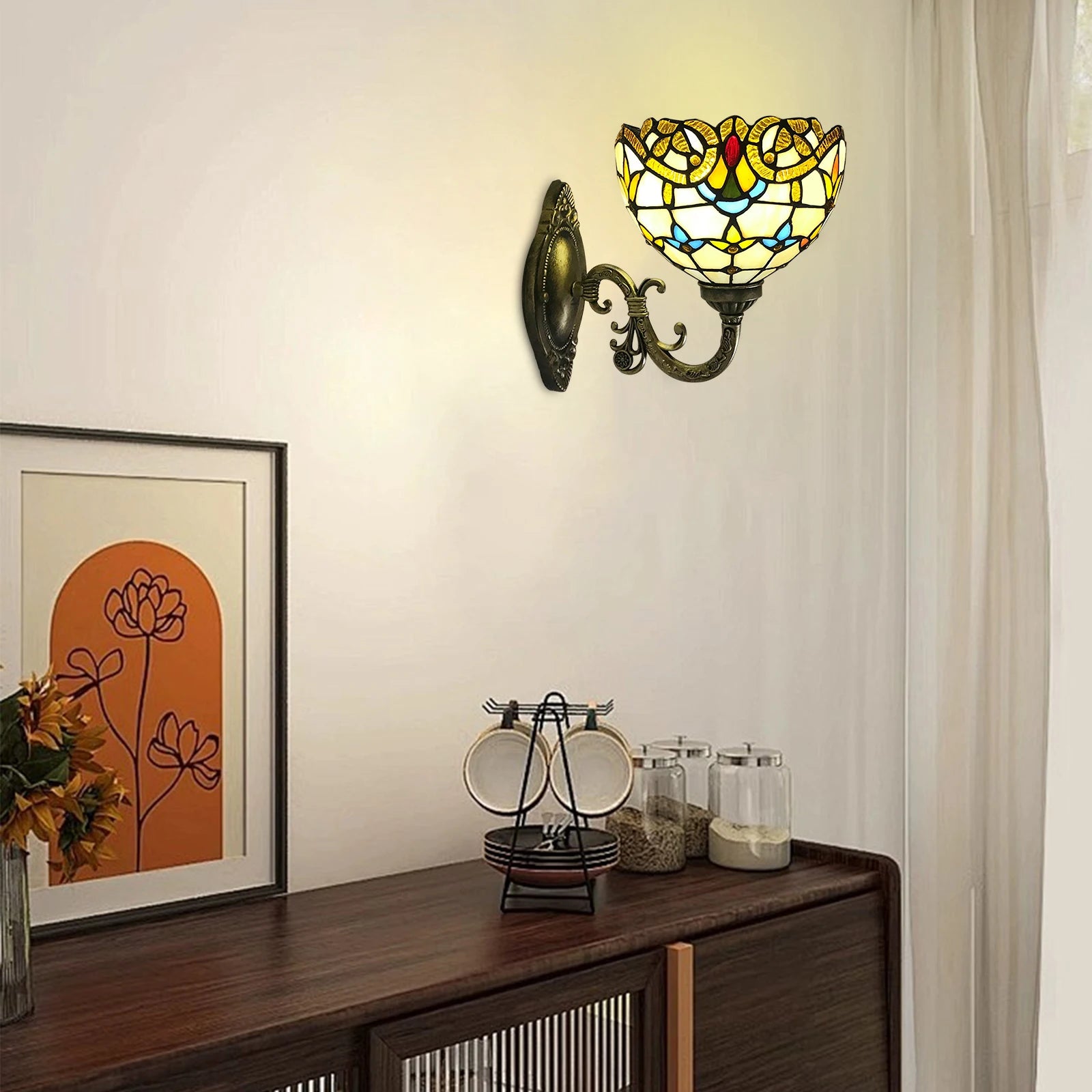 Applique Murale Couloir Vintage reversible