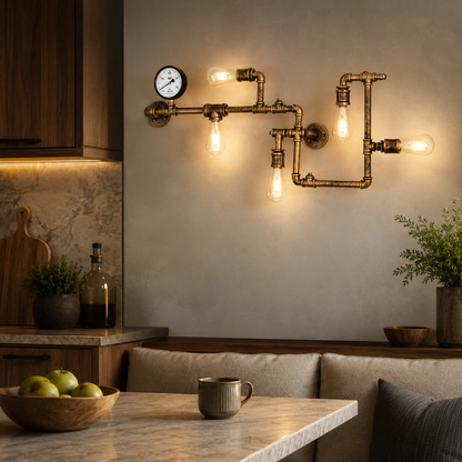 Applique Murale Cuisine style Industrielle