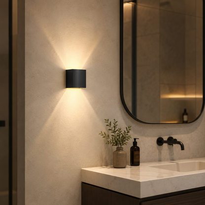 Applique Murale Noire Salle de Bain
