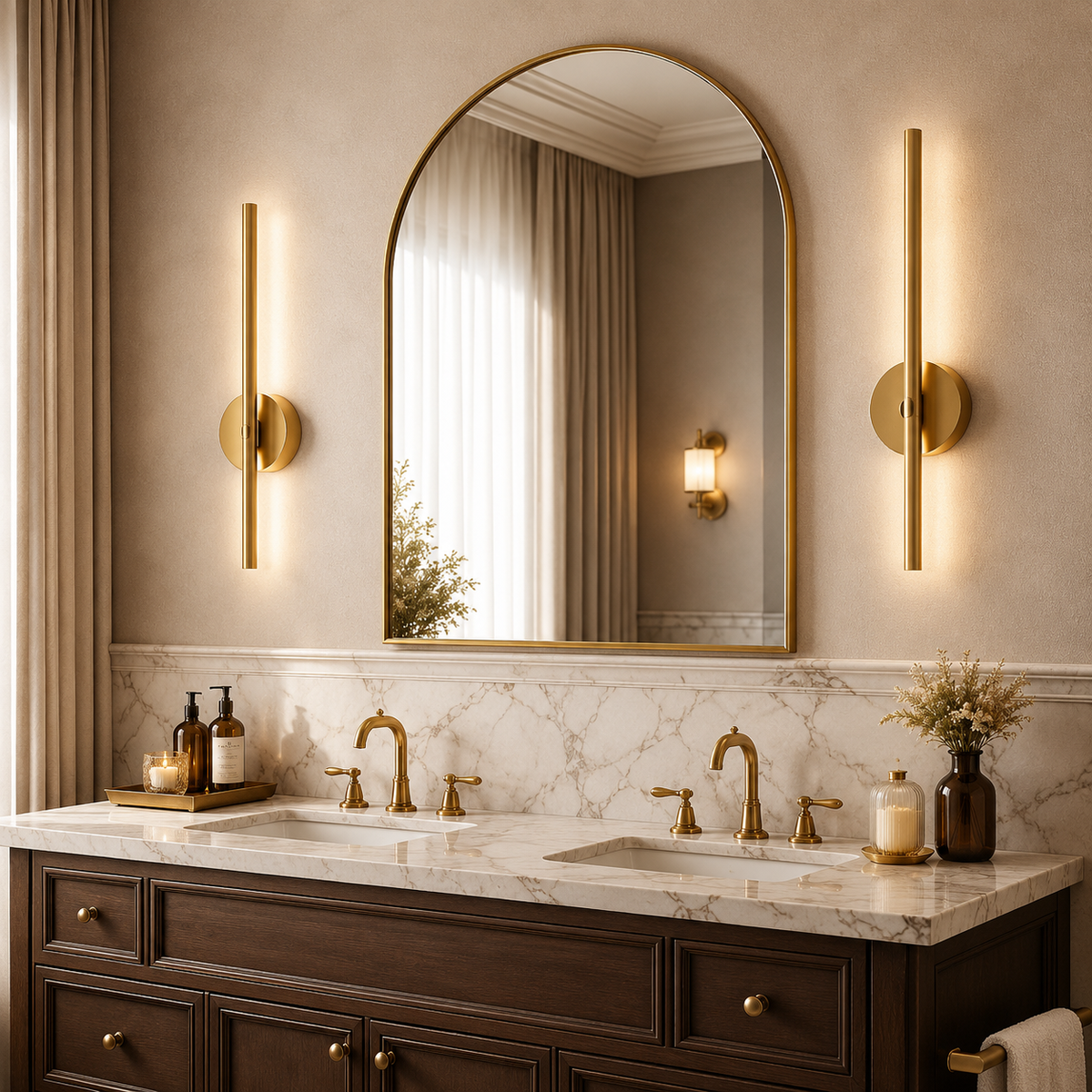 Applique Murale de Douche