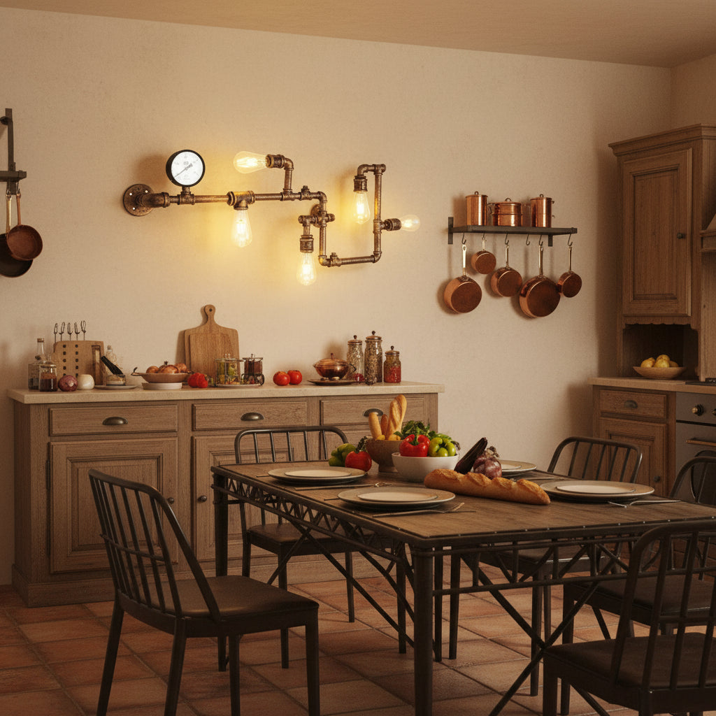 Applique Murale pour Cuisine Industrielle