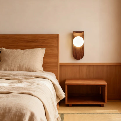 Applique murale bois foncé chambre